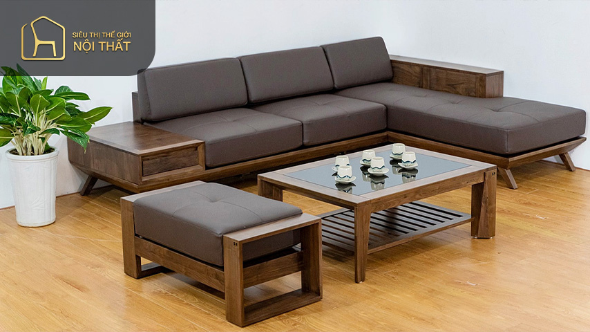Những ưu điểm của sản phẩm ghế sofa gỗ