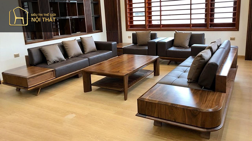 Sofa nguyên khối bền theo thời gian