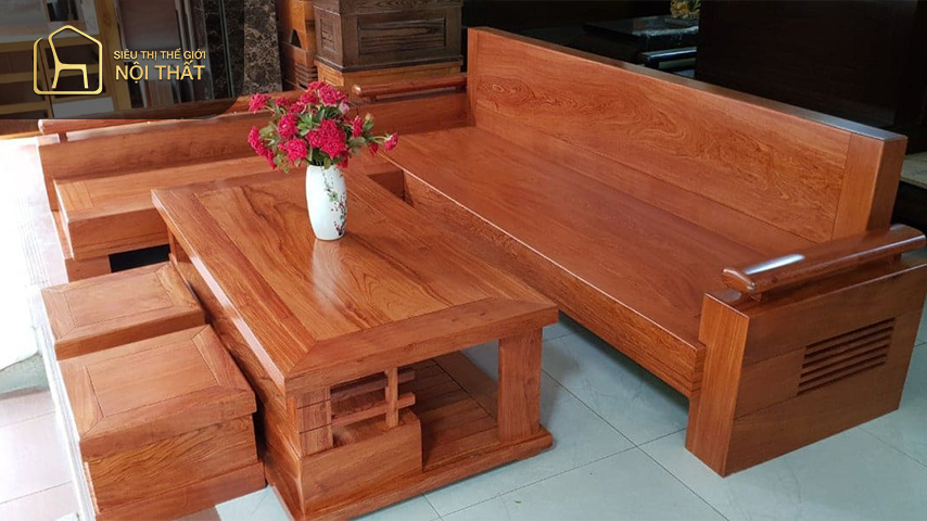Sofa góc hương đá đẹp, sang trọng