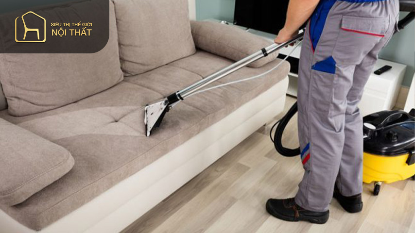 Ghế sofa chất liệu nhung