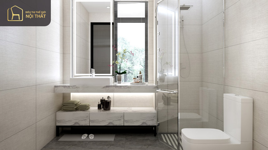 Thiết kế nhà vệ sinh và nhà tắm riêng - Nên chọn những thiết bị tích hợp nhiều tính năng nhằm giúp người sử dụng có trải nghiệm tốt nhất khi sử dụng