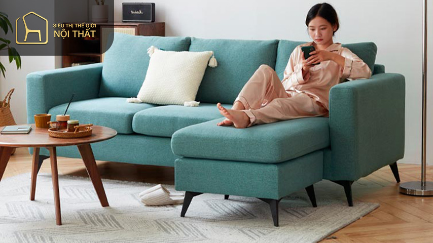 Sofa chữ L - Kiểu dáng của mọi nhà