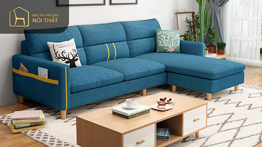 Sofa phiên bản mini kiểu dáng chữ L đẹp