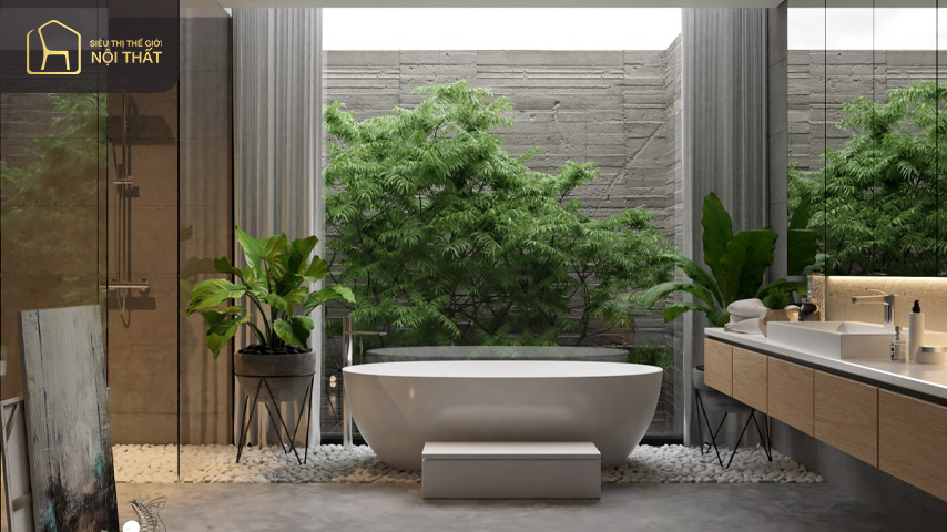 Nhà tắm master hiện đại được nhiều người sử dụng