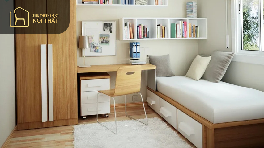 Cách trang trí, sắp xếp phòng ngủ 9m2 hợp lý Cách trang trí, sắp xếp phòng ngủ 9m2 hợp lý
