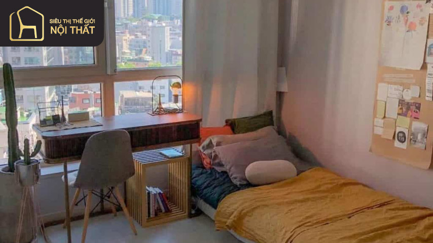 Thiết kế phòng ngủ thư thái tràn ngập ánh sáng