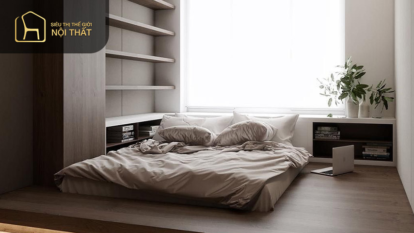 Siêu Thị Thế Giới Nội Thất - Đơn vị thiết kế thi công  phòng ngủ uy tín, giá tốt