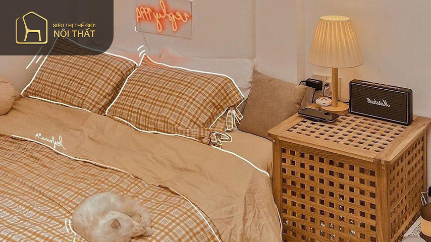 Đồ handmade là một xu hướng không bao giờ hết hot trong thiết kế phòng ngủ