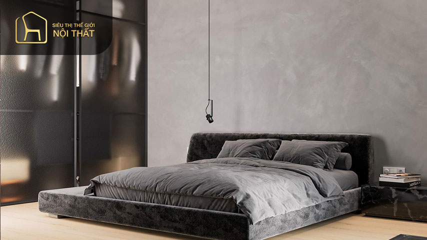 Phòng ngủ 12m2 nên được thiết kế đơn giản để tạo sự rộng rãi Phòng ngủ 12m2 nên được thiết kế đơn giản để tạo sự rộng rãi