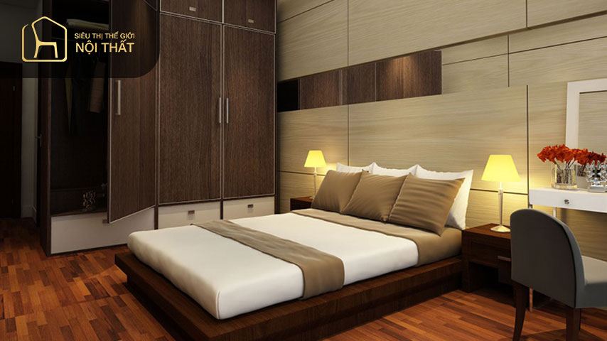 Phòng ngủ 13m2 nên sử dụng gam màu sáng trang trí cho căn phòng Phòng ngủ 13m2 nên sử dụng gam màu sáng trang trí cho căn phòng