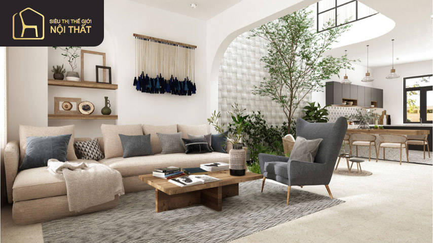 Phong cách Địa Trung Hải gây ấn tượng bởi cách lựa chọn nội thất trong nhà vừa gần gũi vừa mang vẻ đẹp đương đại, tiện nghi Phong cách Địa Trung Hải gây ấn tượng bởi cách lựa chọn nội thất trong nhà vừa gần gũi vừa mang vẻ đẹp đương đại, tiện nghi