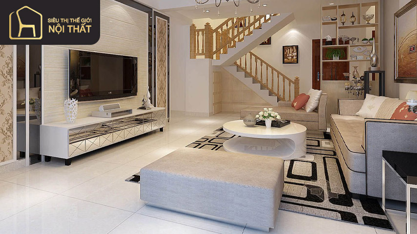 Phòng khách diện tích 20m2 Phòng khách diện tích 20m2