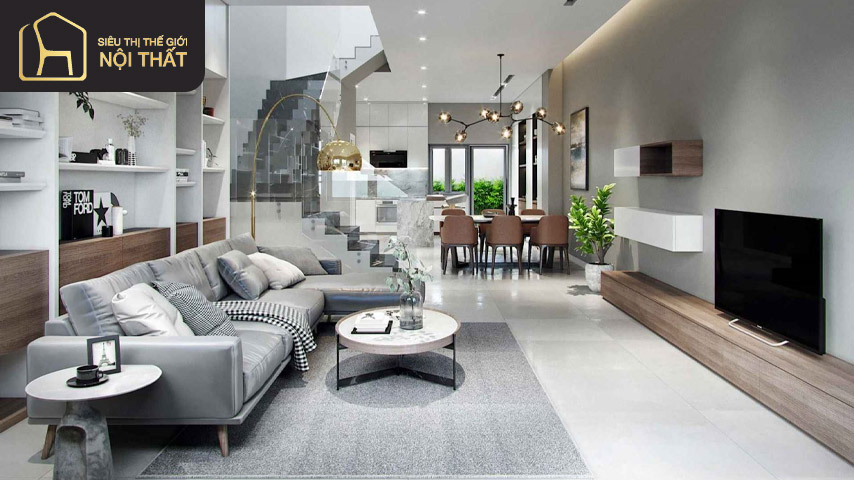 Phòng khách diện tích 30m2 Phòng khách diện tích 30m2