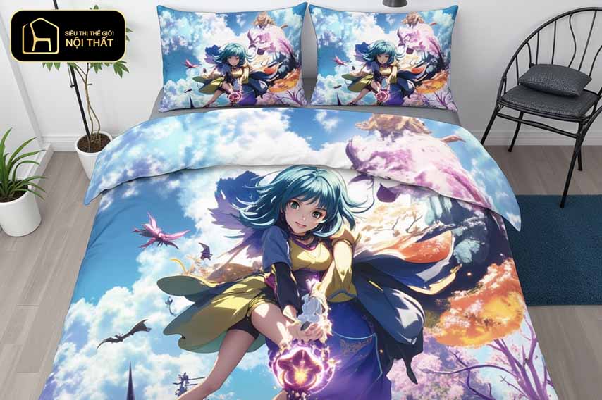 phòng ngủ anime