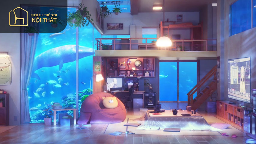 Những thứ cần có trong phòng ngủ phong cách anime