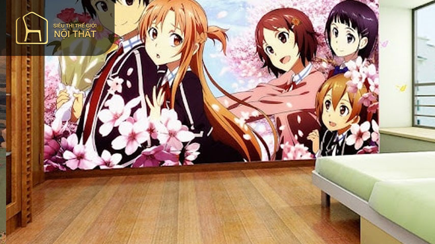 Không có quy tắc cụ thể nào khi nói đến thiết kế và bố trí phòng ngủ phong cách Anime, chủ nhân có thể sống tự do theo sở thích của mình