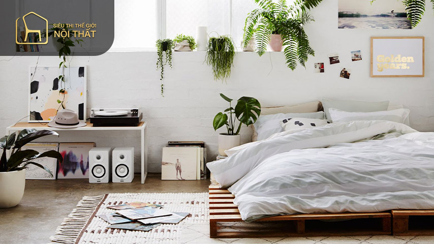 Mẫu căn hộ 2 phòng ngủ cực thoáng mát