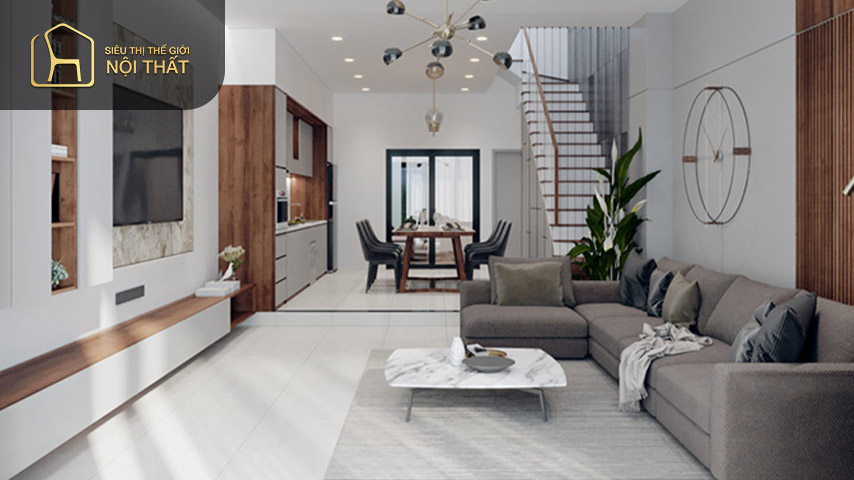 Ý tưởng thiết kế nội thất phòng khách