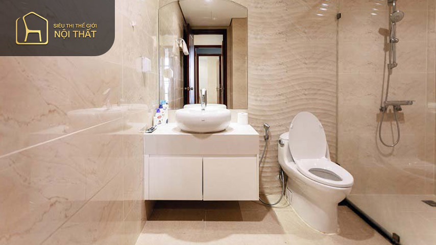 Sắp xếp nội thất cho nhà vệ sinh