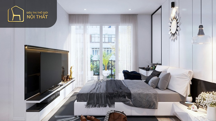 Bí quyết khi thiết kế nội thất chung cư 55m2 cho phòng ngủ