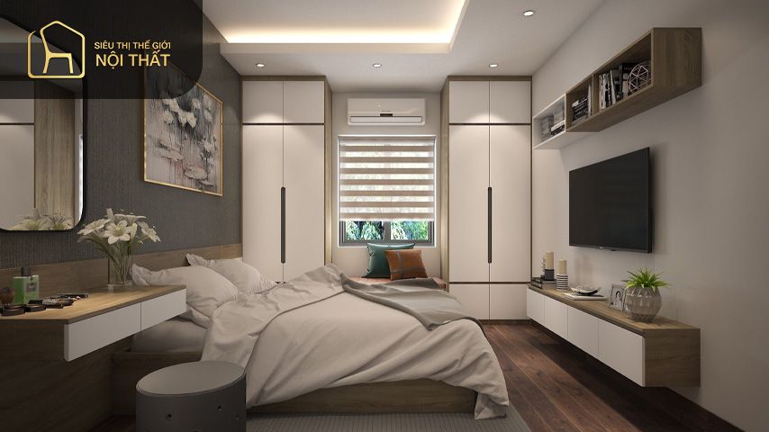 Lựa chọn phong cách thiết kế phòng ngủ 20m2 là vấn đề đầu tiên bạn cần xác định rõ ràng