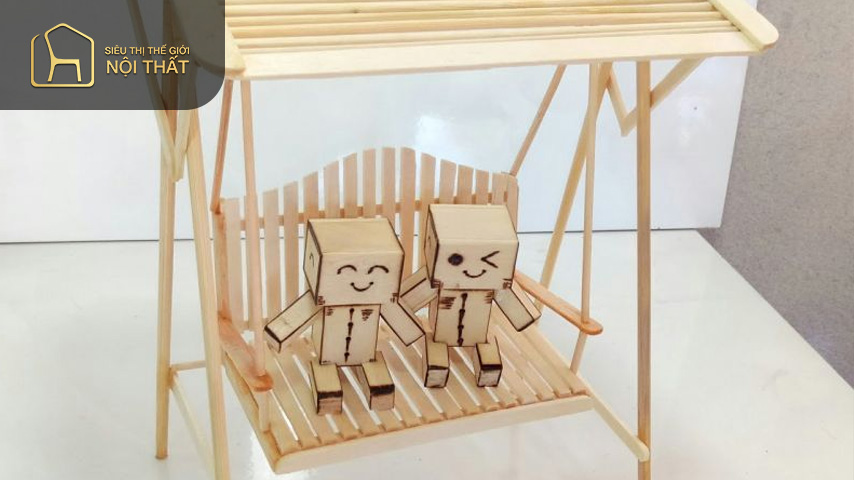 Từ những que kem bạn có thể tạo ra những món đồ trang trí phòng ngủ đẹp mắt Từ những que kem bạn có thể tạo ra những món đồ trang trí phòng ngủ đẹp mắt