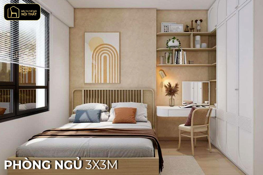 phòng ngủ 3x3