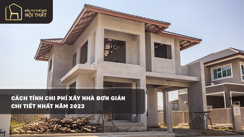 tính chi phí xây nhà