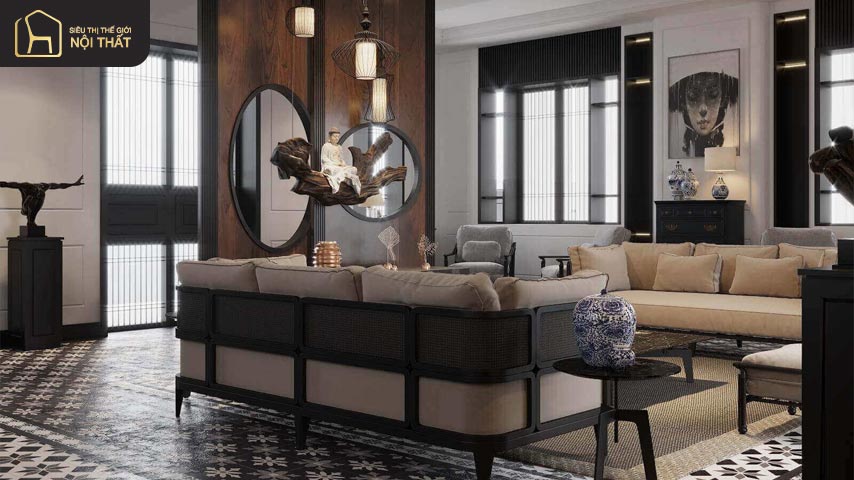 thiết kế phòng khách chung cư