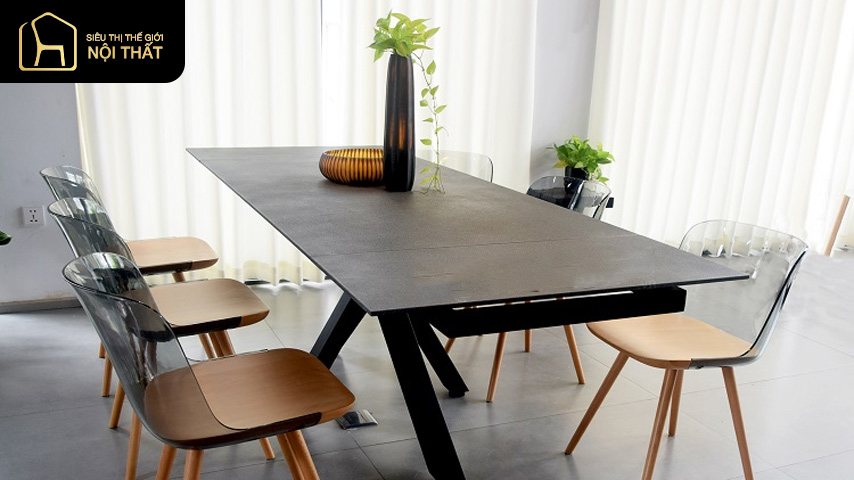Bàn ăn thông minh phù hợp với nhiều phong cách khác nhau