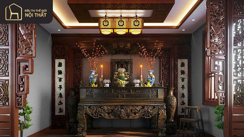 bố trí phòng thờ