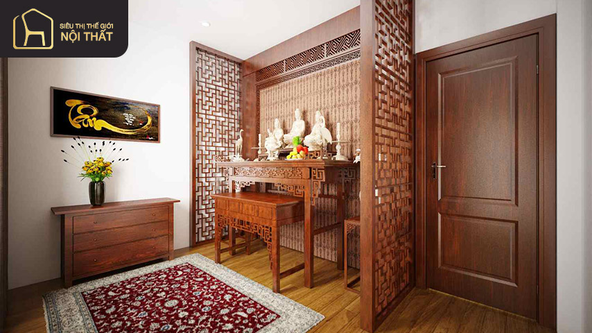 bố trí phòng thờ