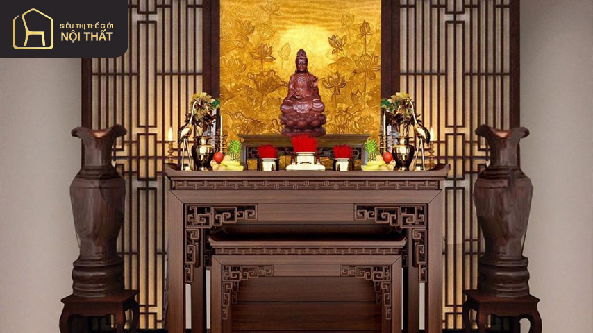bố trí phòng thờ