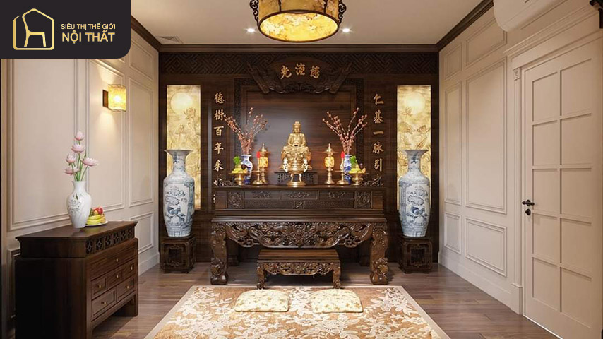 bố trí phòng thờ