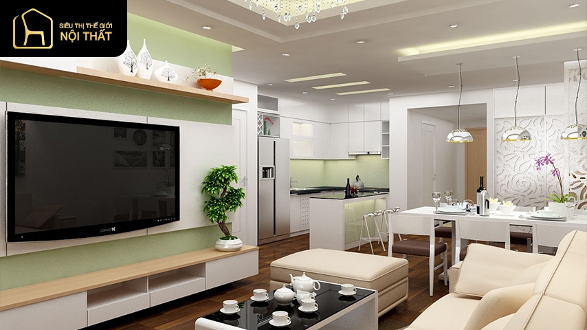 thiết kế nội thất chung cư 45m2 thiết kế nội thất chung cư 45m2