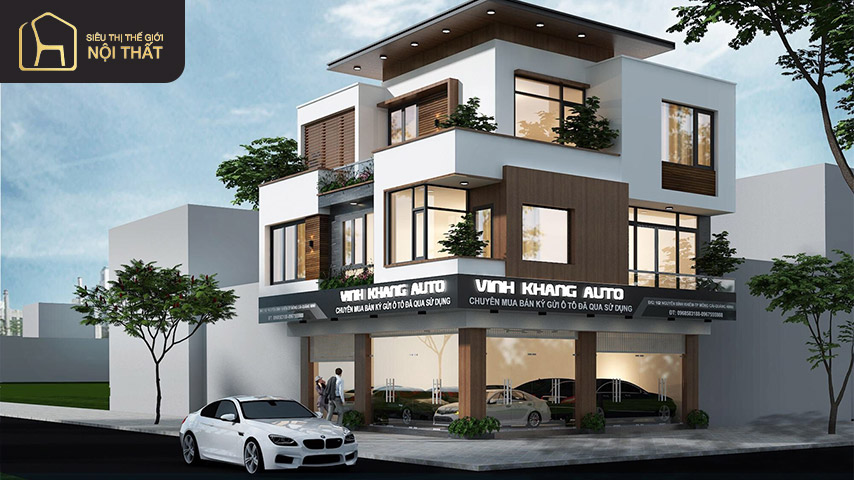 thiết kế nhà 2 mặt tiền thiết kế nhà 2 mặt tiền