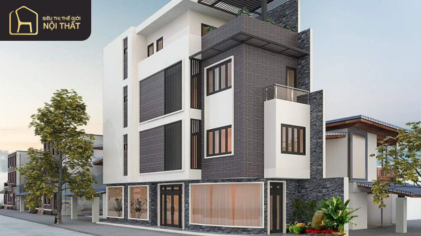 thiết kế nhà 2 mặt tiền thiết kế nhà 2 mặt tiền