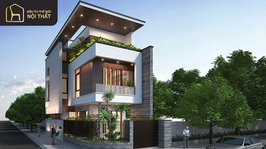 thiết kế nhà 2 mặt tiền thiết kế nhà 2 mặt tiền