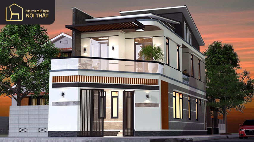 thiết kế nhà 2 mặt tiền thiết kế nhà 2 mặt tiền