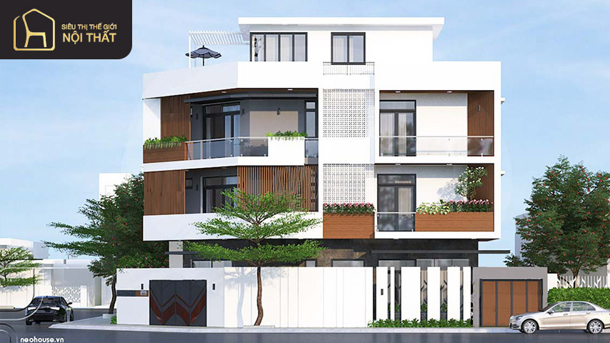 thiết kế nhà 2 mặt tiền thiết kế nhà 2 mặt tiền