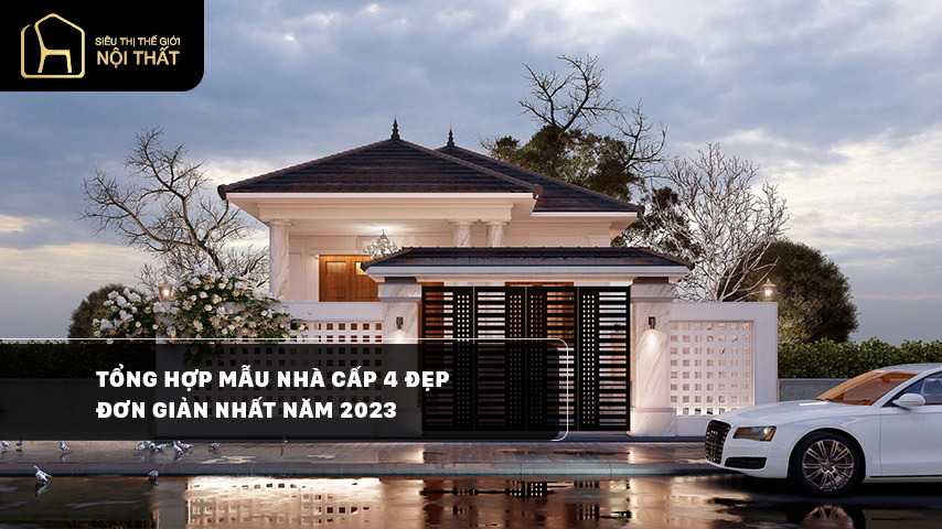 mẫu nhà cấp 4 đẹp
