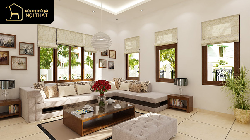 Mẫu phòng khách đẹp đơn giản dành cho nhà cấp 4 (6)