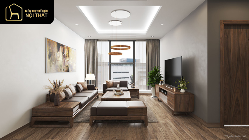 Thiết kế nội thất chung cư 60m2