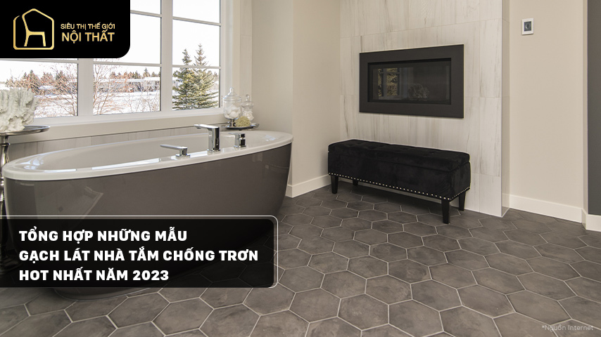 Gạch lát nhà tắm chống trơn