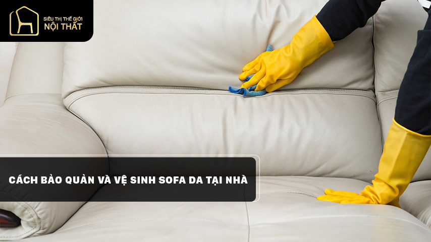 vệ sinh sofa tại nhà