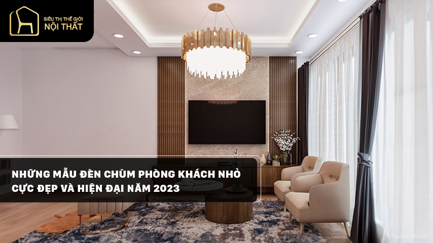 đèn chùm phòng khách
