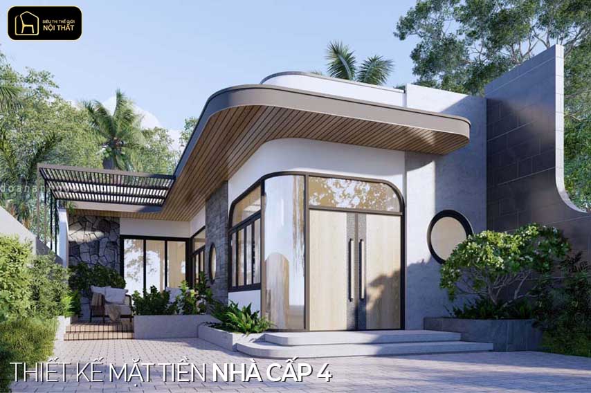 Mặt tiền nhà cấp 4