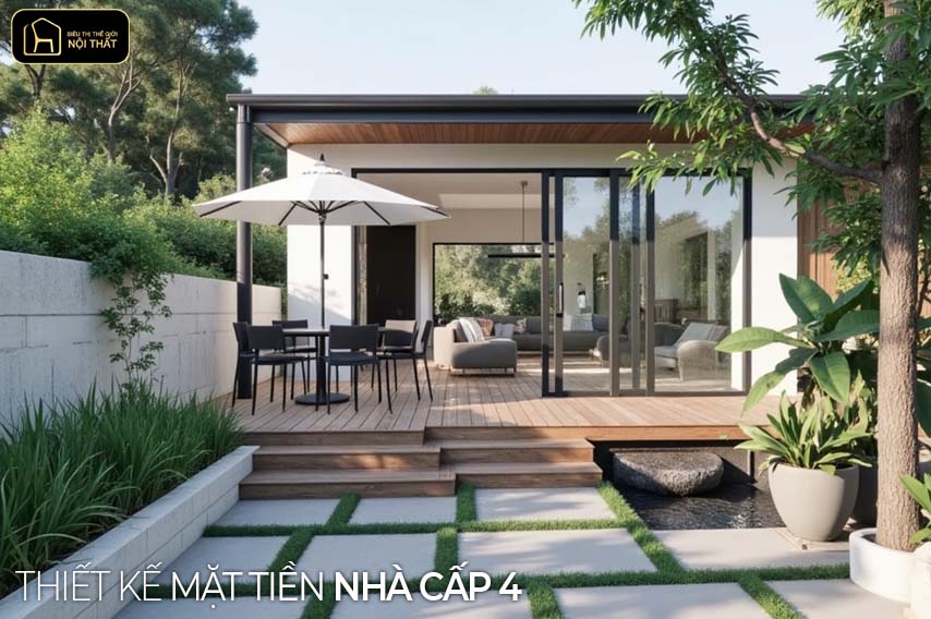Mặt tiền nhà cấp 4