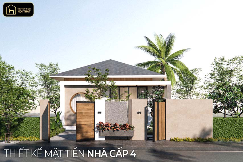 Mặt tiền nhà cấp 4