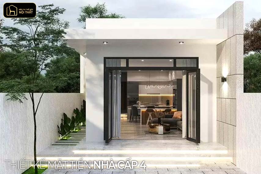 Mặt tiền nhà cấp 4